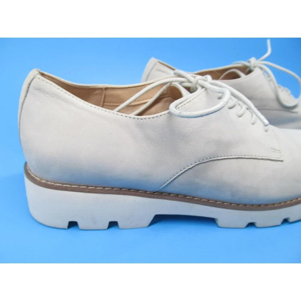 Vionic NBK Adina Mens Gray And White Lace Up Derby Walking Shoes  US 9 EUR 41